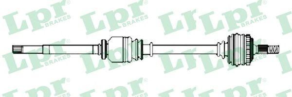 Приводной вал DS21135 LPR