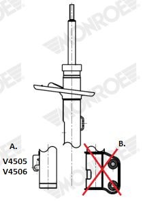 Амортизатор V4506 MONROE