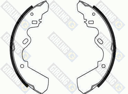 Комплект тормозных колодок 5162049 GIRLING