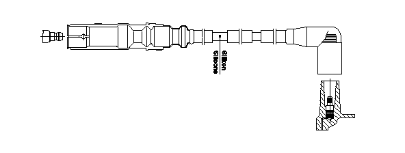 Провод зажигания 1A32H42 BREMI
