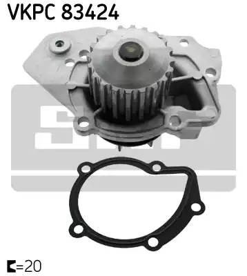 Водяной насос VKPC83424 SKF