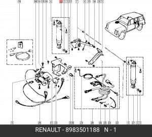 Деталь 8983501188 RENAULT