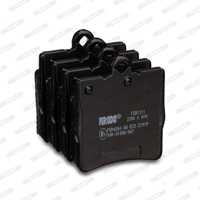 Комплект тормозных колодок, диско FDB1311 FERODO