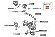 Клапан рециркуляции выхлопных газов EGR 710336 WAHLER