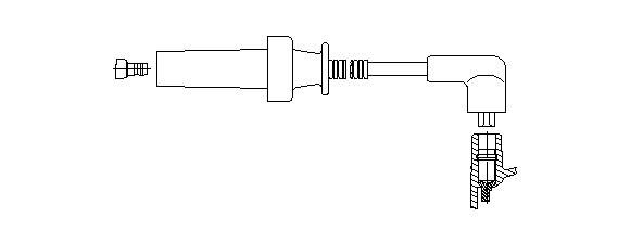 Провод зажигания 3A11E34 BREMI