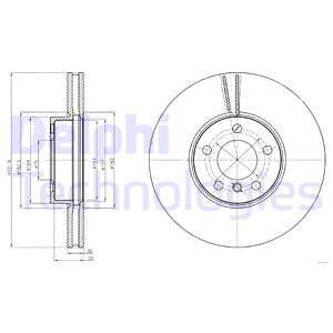 Диск тормозной BG9061 DELPHI