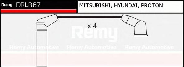 Ккомплект проводов зажигания DRL367 DELCO REMY
