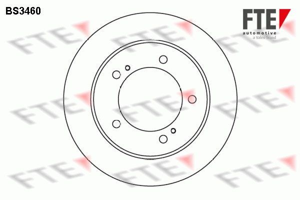 Тормозной диск BS3460 FTE