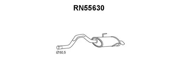 Глушитель выхлопных газов конечный RN55630 VENEPORTE