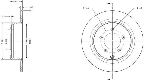 Рулевой механизм DSR705L DELCO REMY