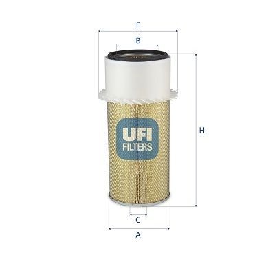 Воздушный фильтр 27.203.00 UFI