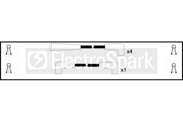 Ккомплект проводов зажигания OEK094 STANDARD