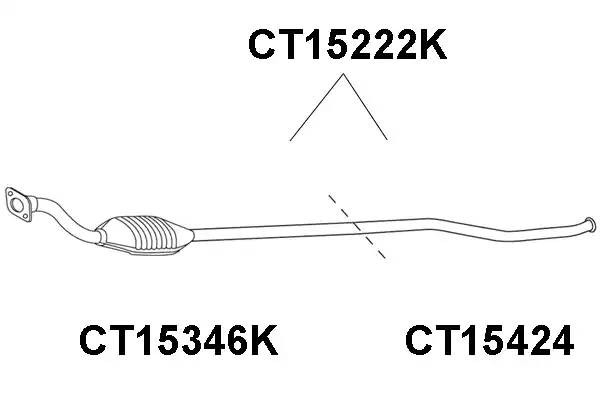Катализатор CT15222K VENEPORTE