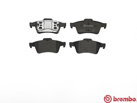 Комплект тормозных колодок, диско P59044 BREMBO