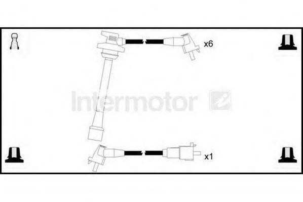 Ккомплект проводов зажигания 73594 STANDARD