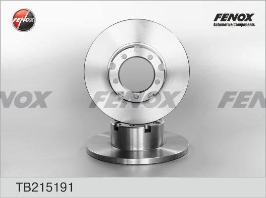 Диск тормозной TB215191 FENOX