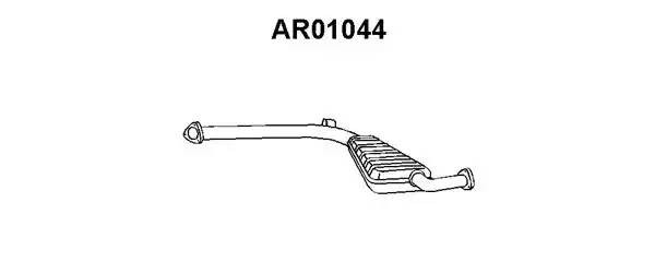 Предглушитель выхлопных газов AR01044 VENEPORTE