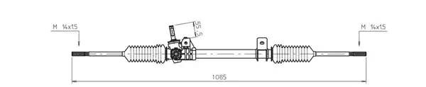 Рулевой механизм DSR600L DELCO REMY