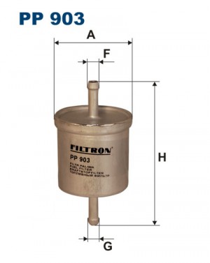 Фильтр топливный PP903 FILTRON