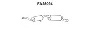 Глушитель выхлопных газов конечный FA25094 VENEPORTE