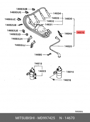 Деталь MD997425 MITSUBISHI