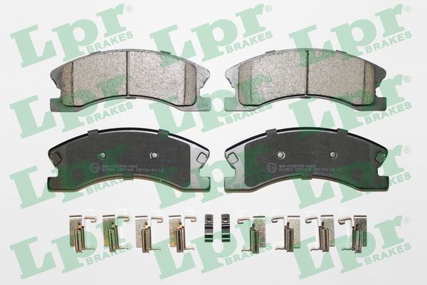 Колодки тормозные дисковые 05P1365 LPR