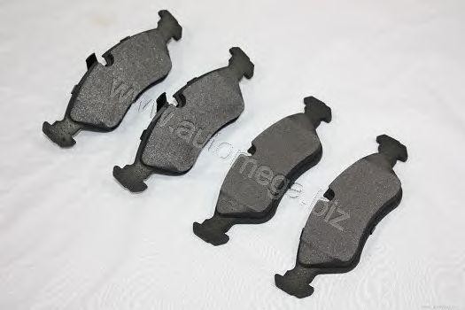 Комплект тормозных колодок, диско 3016050808 AUTOMEGA