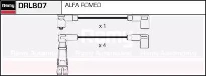 Ккомплект проводов зажигания DRL807 DELCO REMY