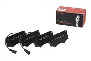 Комплект тормозных колодок, диско PA6016 BREMBO