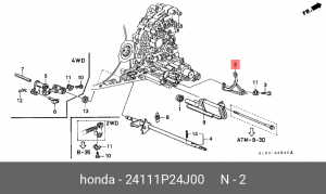 Деталь 24111P24J00 HONDA
