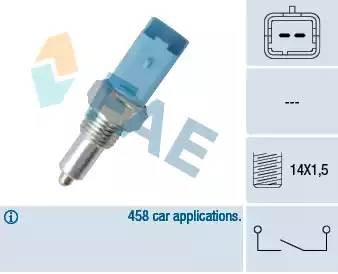 Выключатель, фара заднего хода 40999 FAE