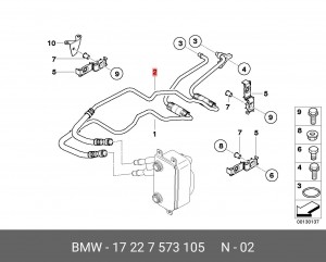 Деталь 17 22 7 573 105 BMW