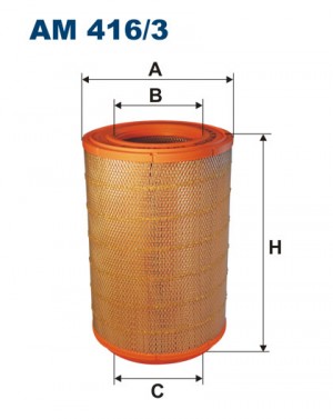 Фильтр воздушный AM4163 FILTRON
