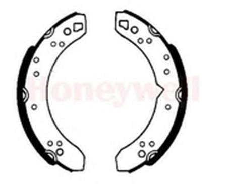 Комплект тормозных колодок 361040B BENDIX JURID