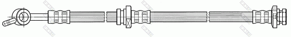 Тормозной шланг 9004517 GIRLING