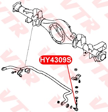 Стойка стабилизатора HY4309S VTR