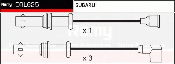 Ккомплект проводов зажигания DRL625 DELCO REMY