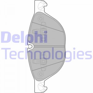 Колодки тормозные дисковые LP2091 DELPHI