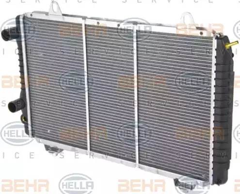 Радиатор, охлаждение двигател 8MK 376 717-521 HELLA