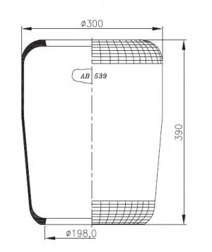 Деталь AB539 TIPTOPOL