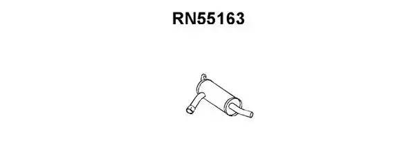 Предглушитель выхлопных газов RN55163 VENEPORTE