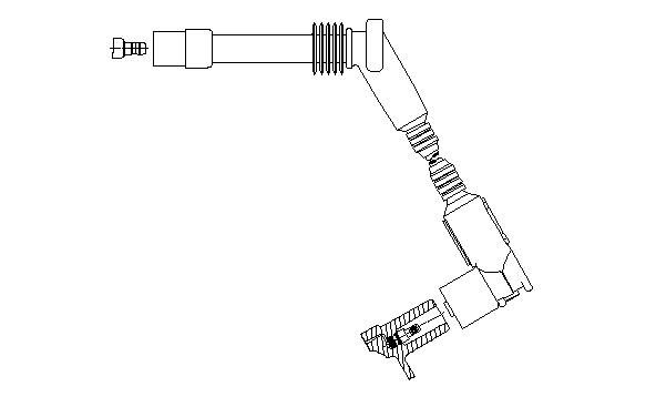 Провод зажигания 379S40 BREMI