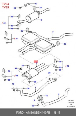 Деталь AM86GB3N440FB FORD