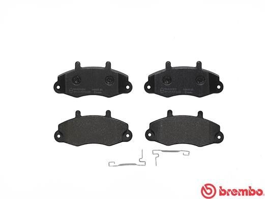 Комплект тормозных колодок, диско P 24 049 BREMBO