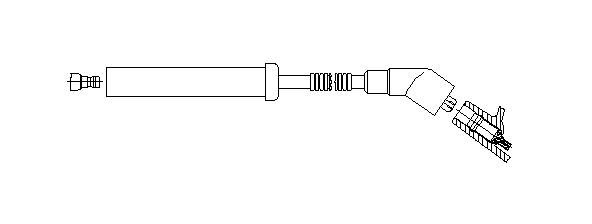 Провод зажигания 6A57E46 BREMI