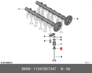 Комплект прокладок, стержень клапана 11 34 7 807 347 BMW