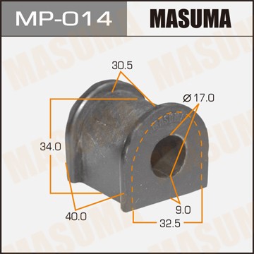 Втулка стабилизатора MP014 MASUMA