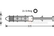 Осушитель, кондиционер 5800D075 VAN WEZEL