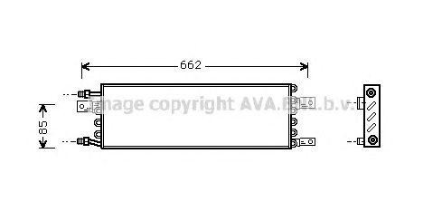 Конденсатор, кондиционер PR5026 AVA