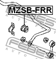 Втулка стабилизатора MZSB-FRR FEBEST